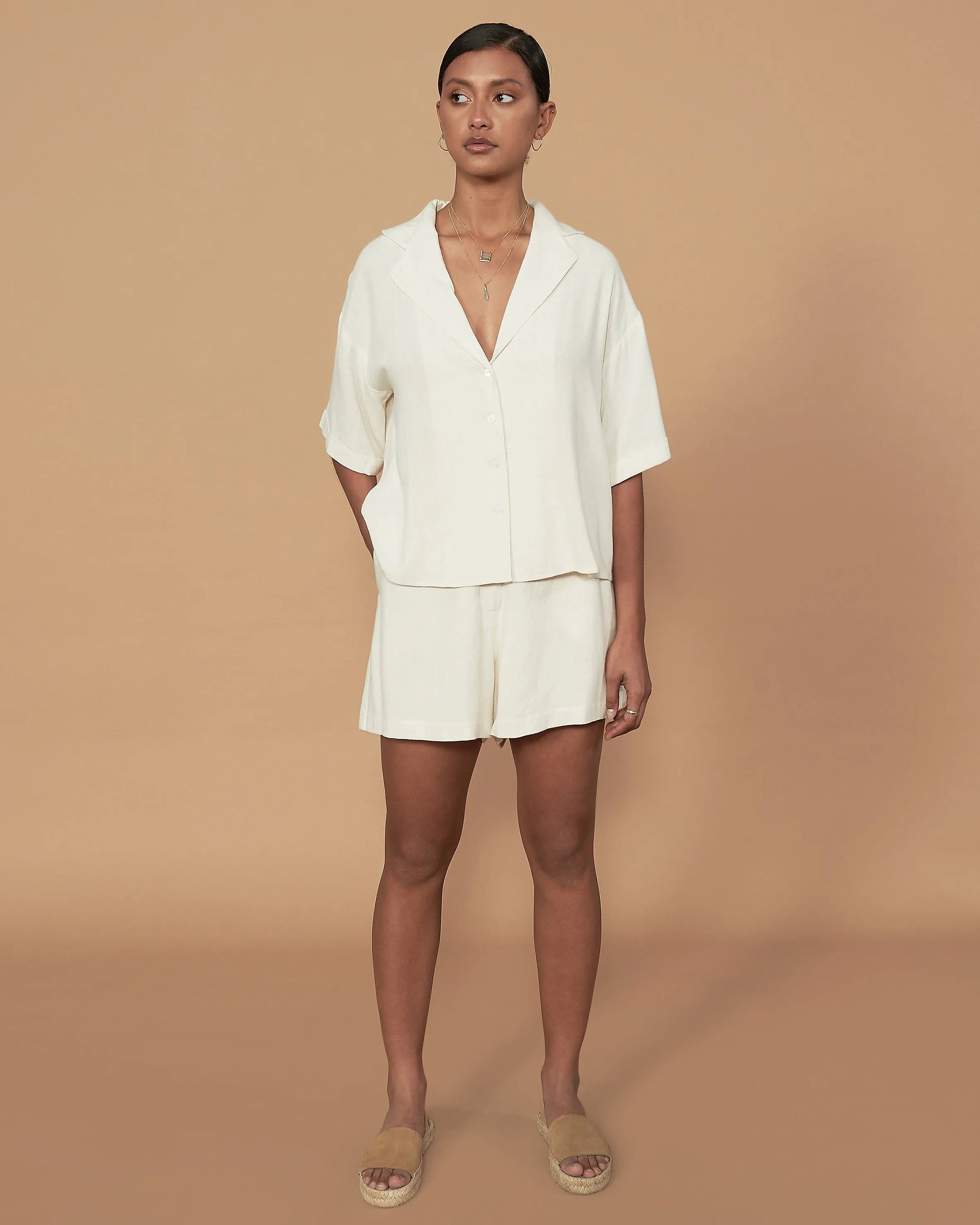 The Soeli Shirt - Cream