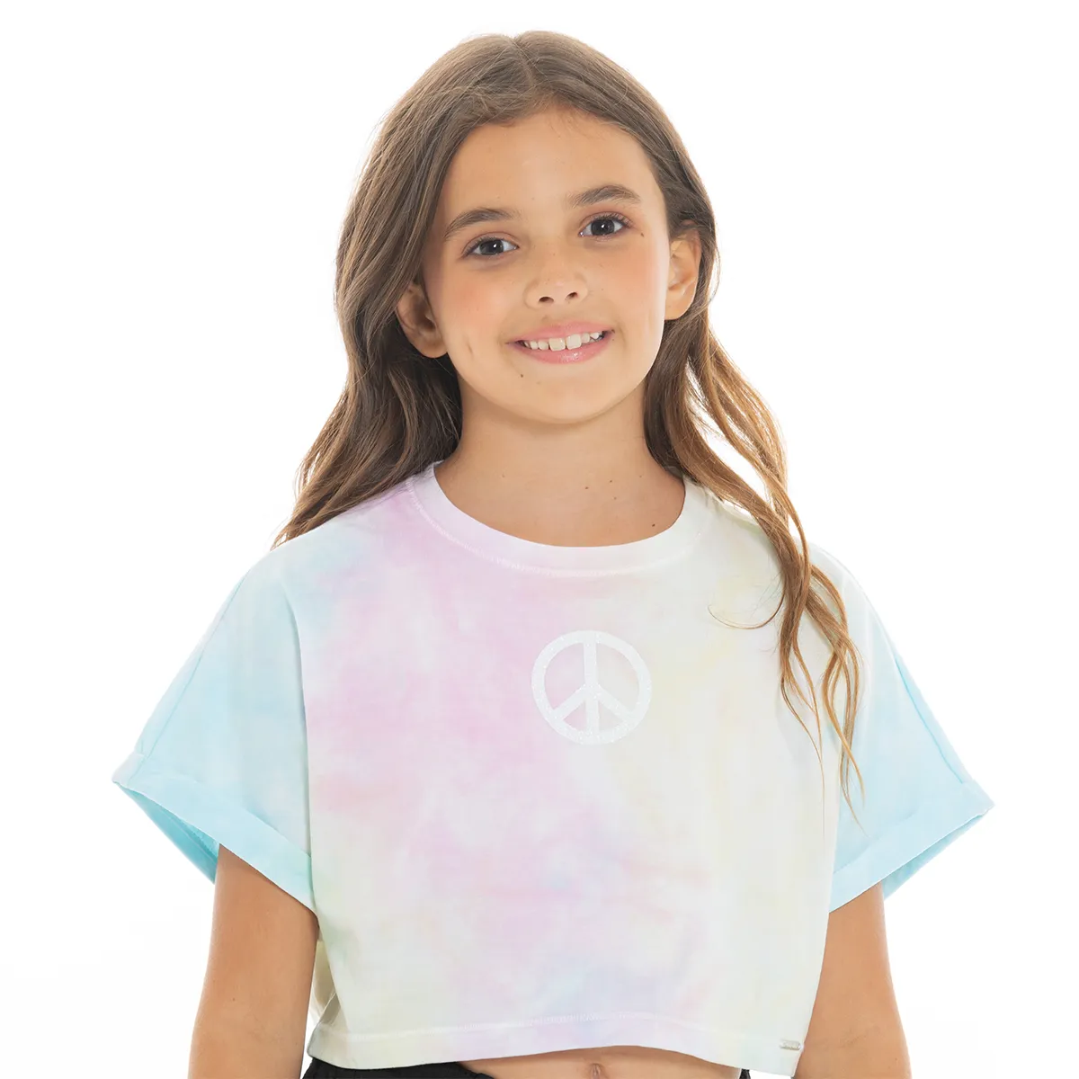 TIE DYE GRAPHIC T-SHIRT FOR GIRLS