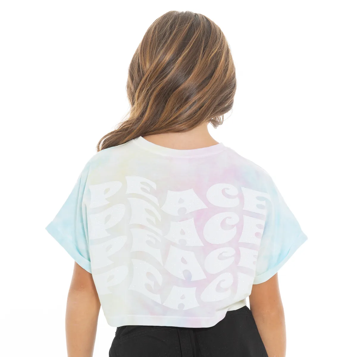 TIE DYE GRAPHIC T-SHIRT FOR GIRLS