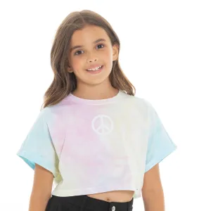 TIE DYE GRAPHIC T-SHIRT FOR GIRLS