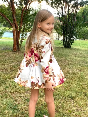 Timeless Vintage - Antique Rose Fall Coat
