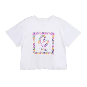 Tropical Logo - Cropped T Shirt