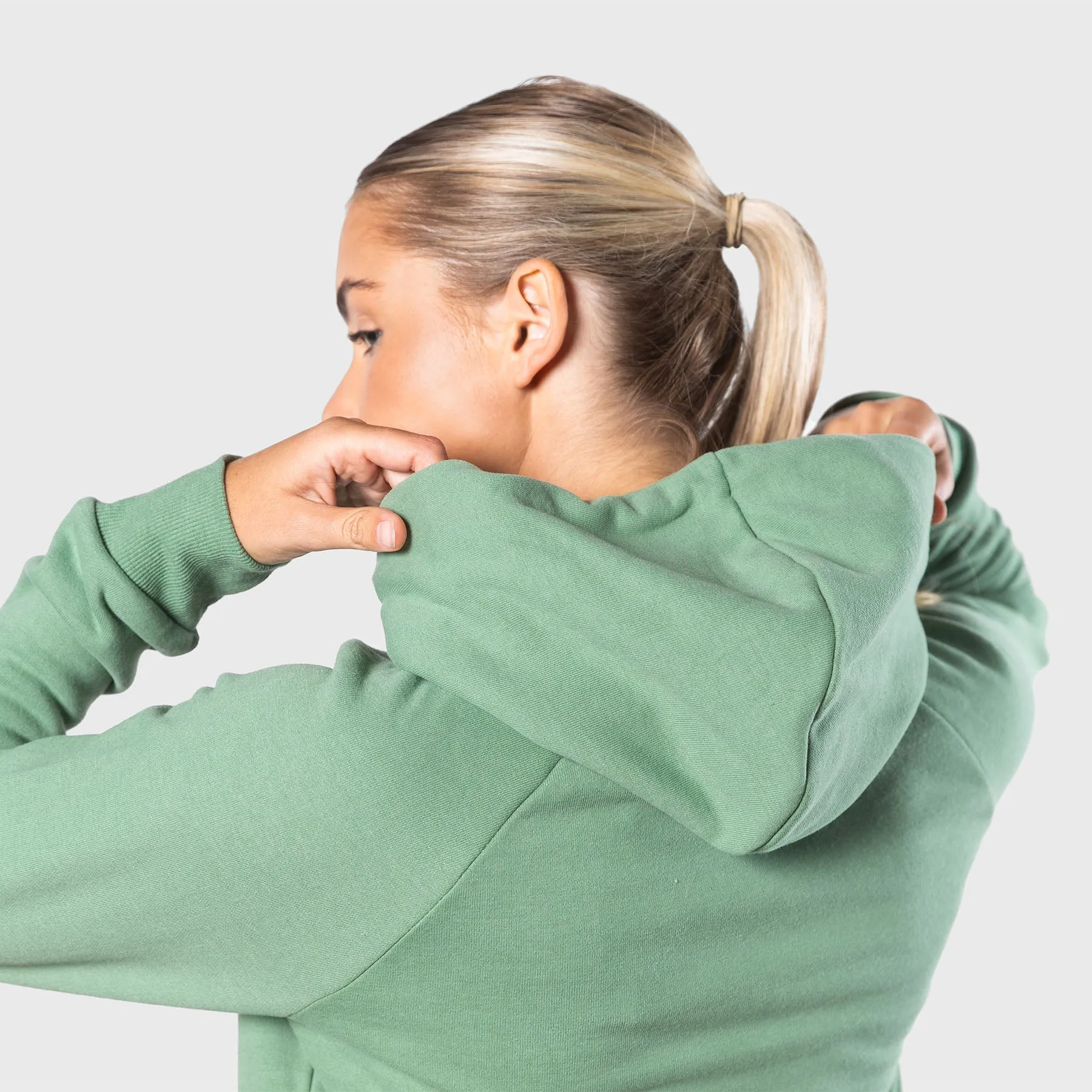 TWL - WOMENS REFORM OVERHEAD HOODIE - JADE