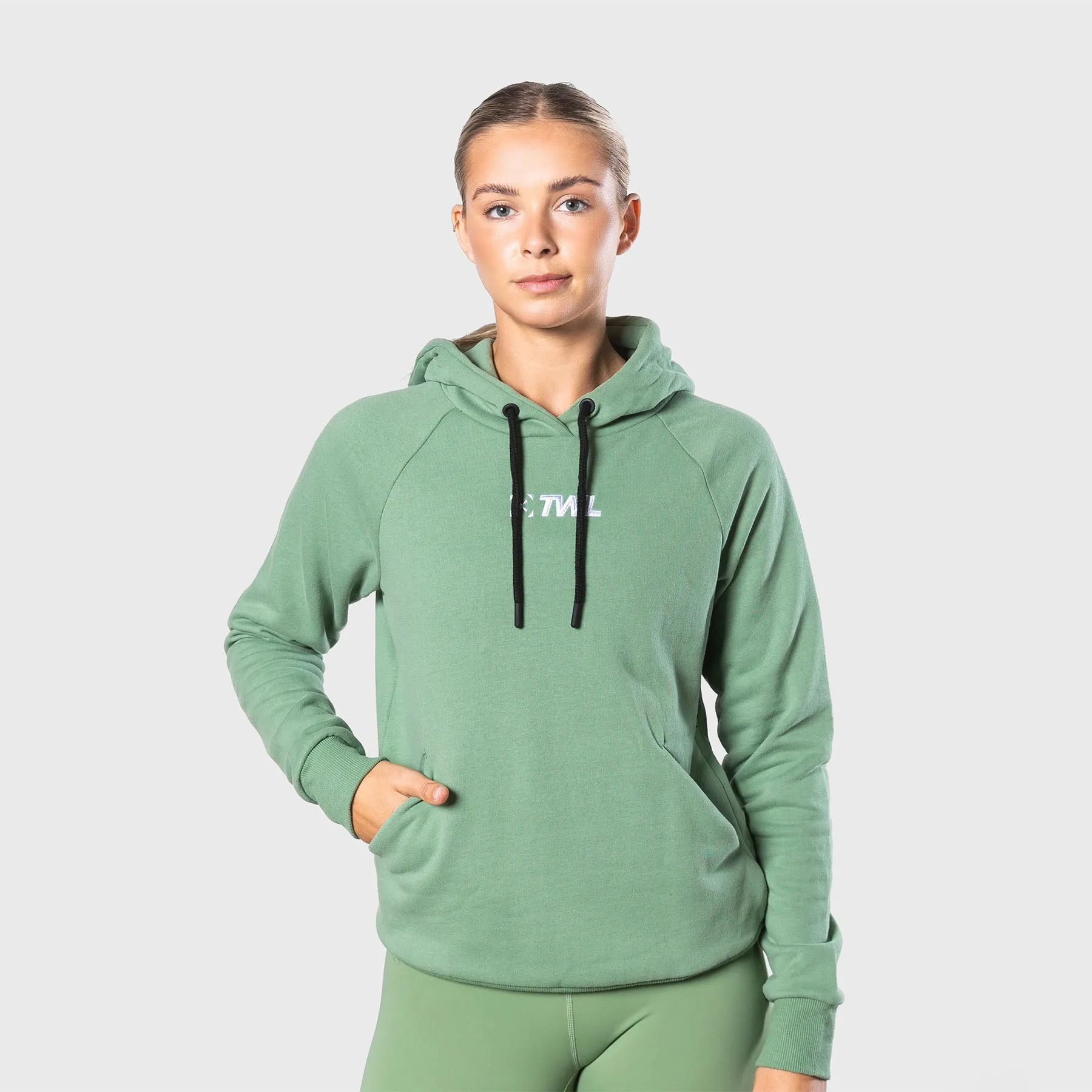 TWL - WOMENS REFORM OVERHEAD HOODIE - JADE