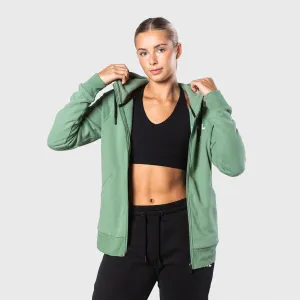 TWL - WOMENS REFORM ZIP THROUGH HOODIE - JADE