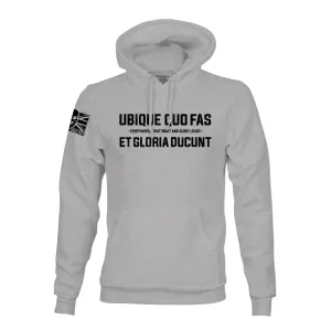 UBIQUE QUO FAS ET GLORIA DUCUNT (ROYAL ARTILLERY) HOODIE