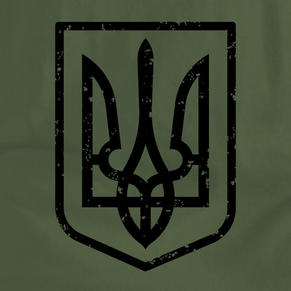 UKRAINE SHIELD TAG & BACK HOODIE