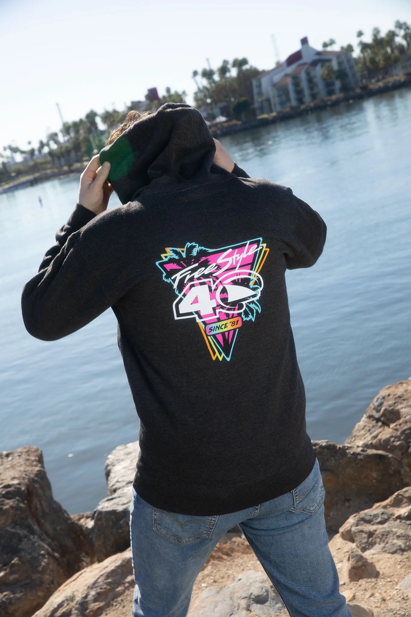 Unisex 40th Neon-versary Hoodie