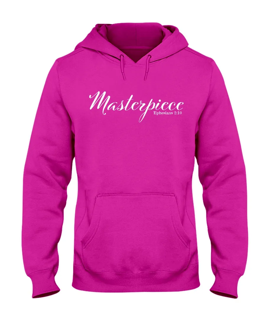 Unisex Masterpiece FleeceHoodie Darks Ephesians 2:10 Bible Verse