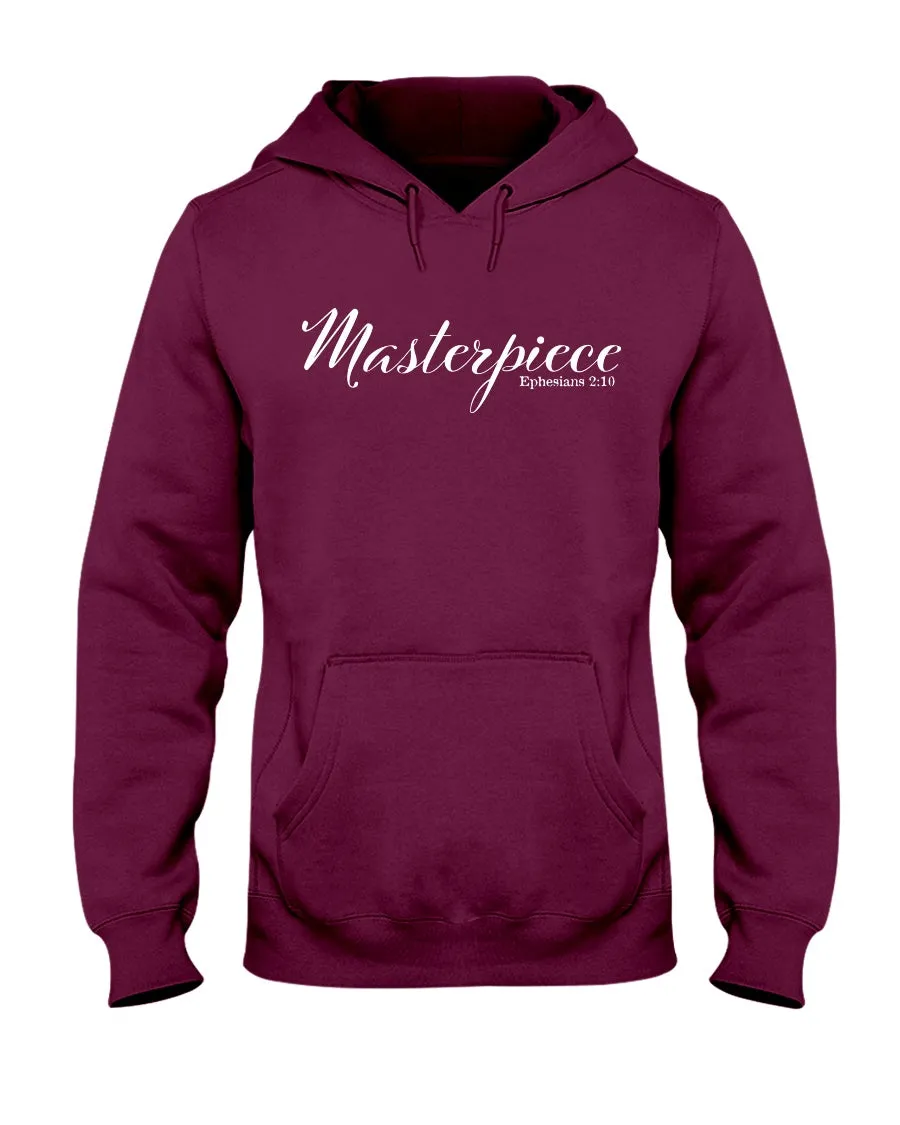 Unisex Masterpiece FleeceHoodie Darks Ephesians 2:10 Bible Verse