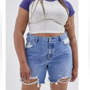 Urban Outfitters x Levi’s | 501 90s Vintage Denim Light Jean Shorts New Plus 18W