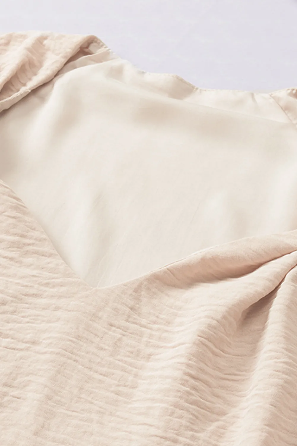 V Neck Casual Knotted Shoulder Vest