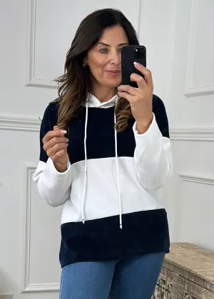 Vada Navy Soft Touch Hoodie