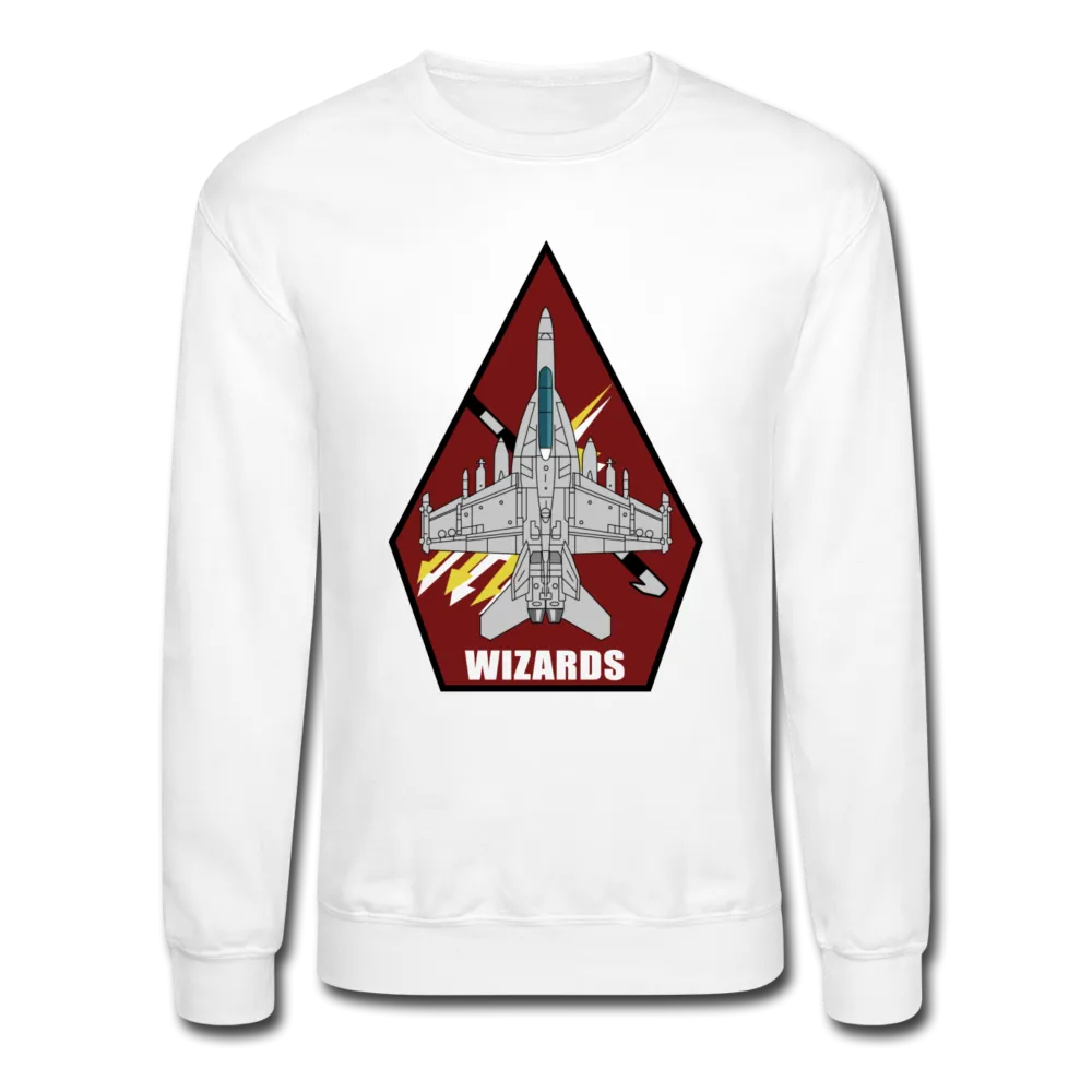 VAQ-133 Unisex Crewneck Sweatshirt with side sleeve print