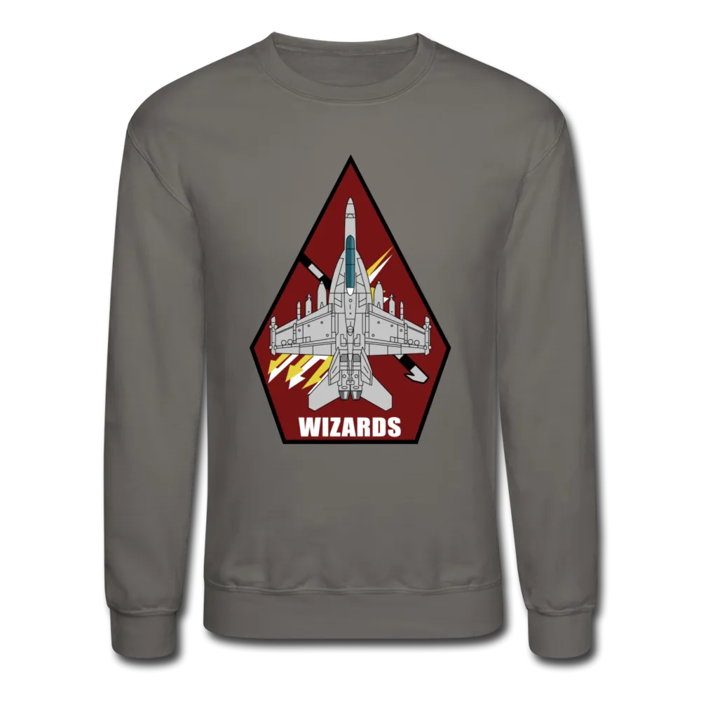 VAQ-133 Unisex Crewneck Sweatshirt with side sleeve print