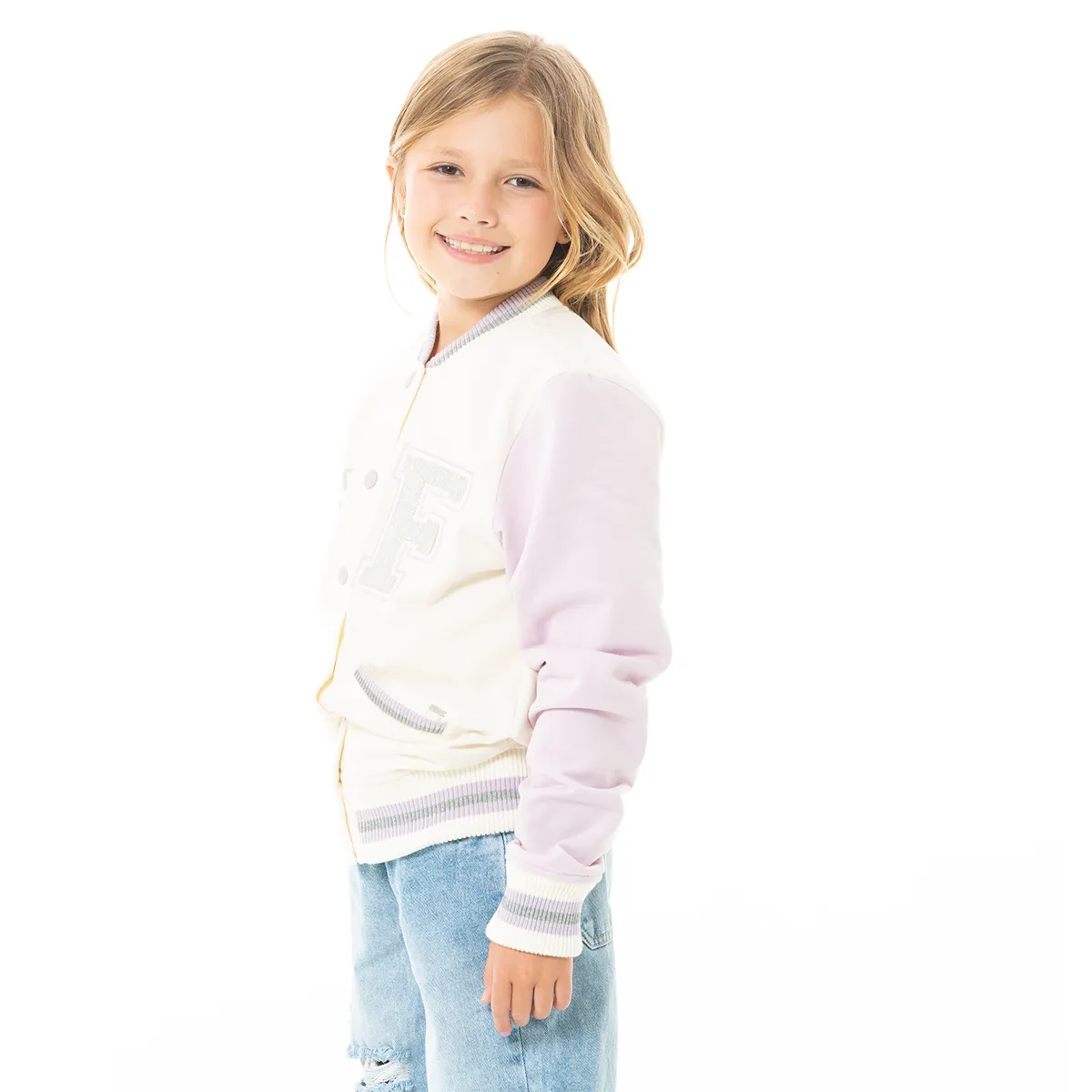 VARSITY COLLEGE JACKET FOR GIRLS