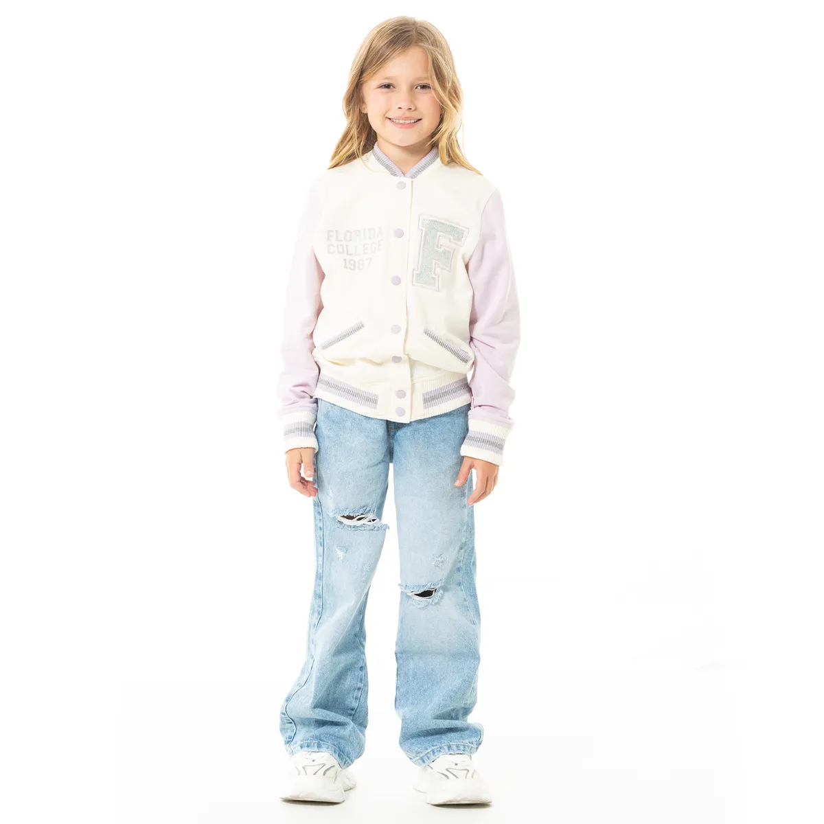 VARSITY COLLEGE JACKET FOR GIRLS