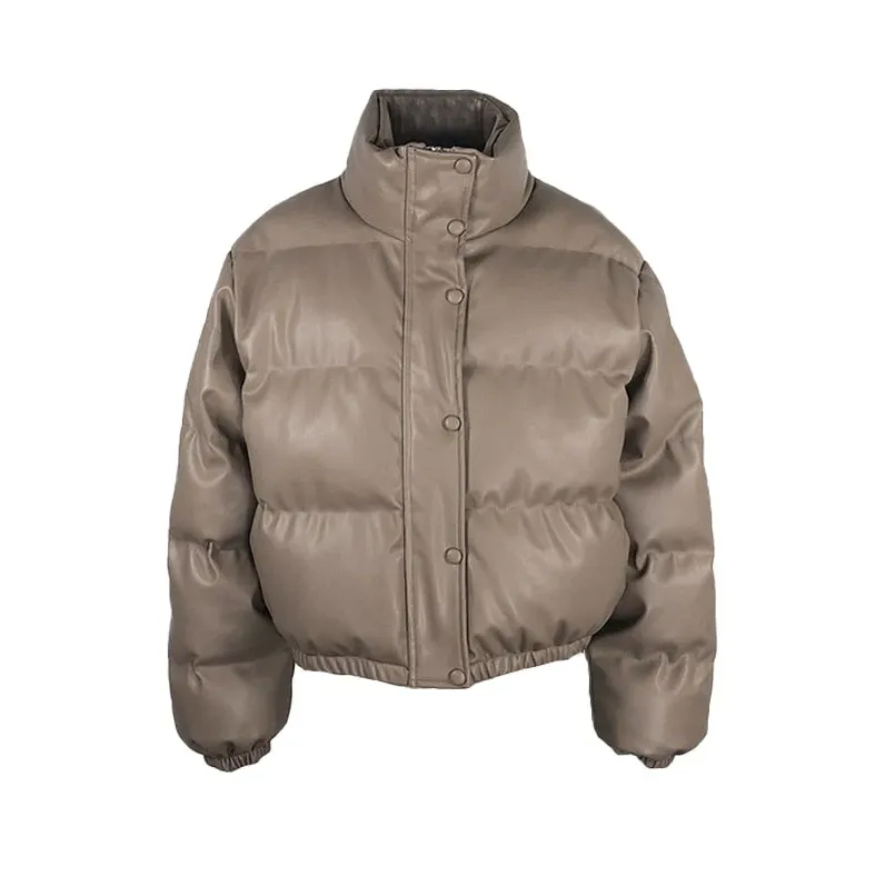 Veda Bomber Jacket: Short, Zipped, Ribbed Cuffs