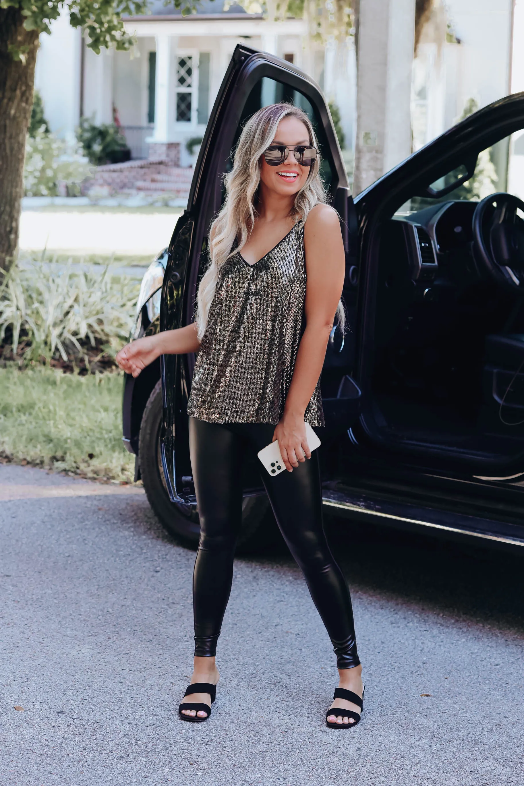 Venetian Zecchino Cami - Black