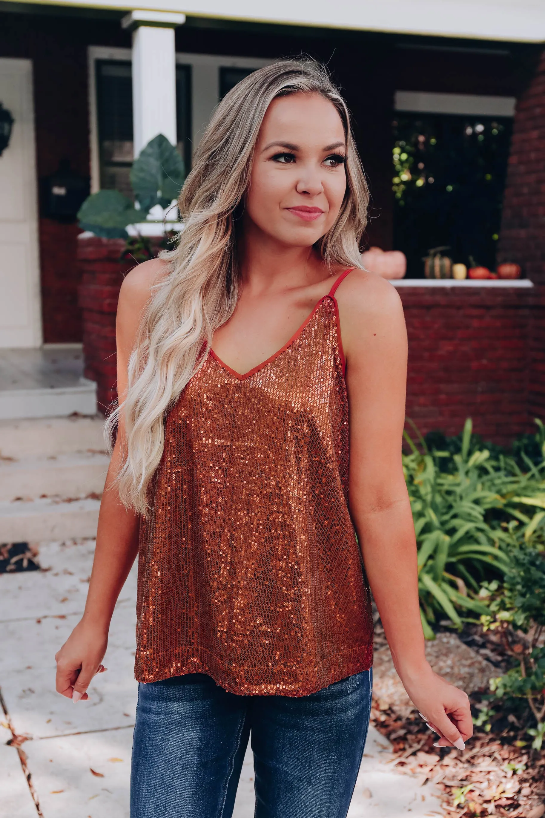 Venetian Zecchino Cami - Copper- Final Sale