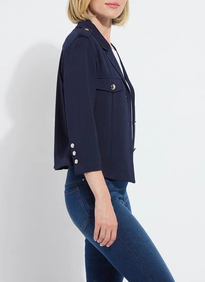 Veronica Ponte Crop Blazer