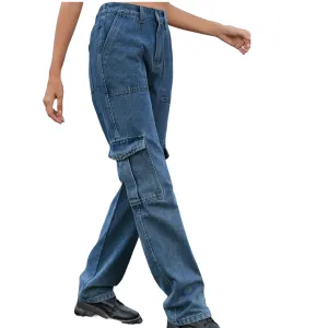 Versatile Workday Pocketed Jeans