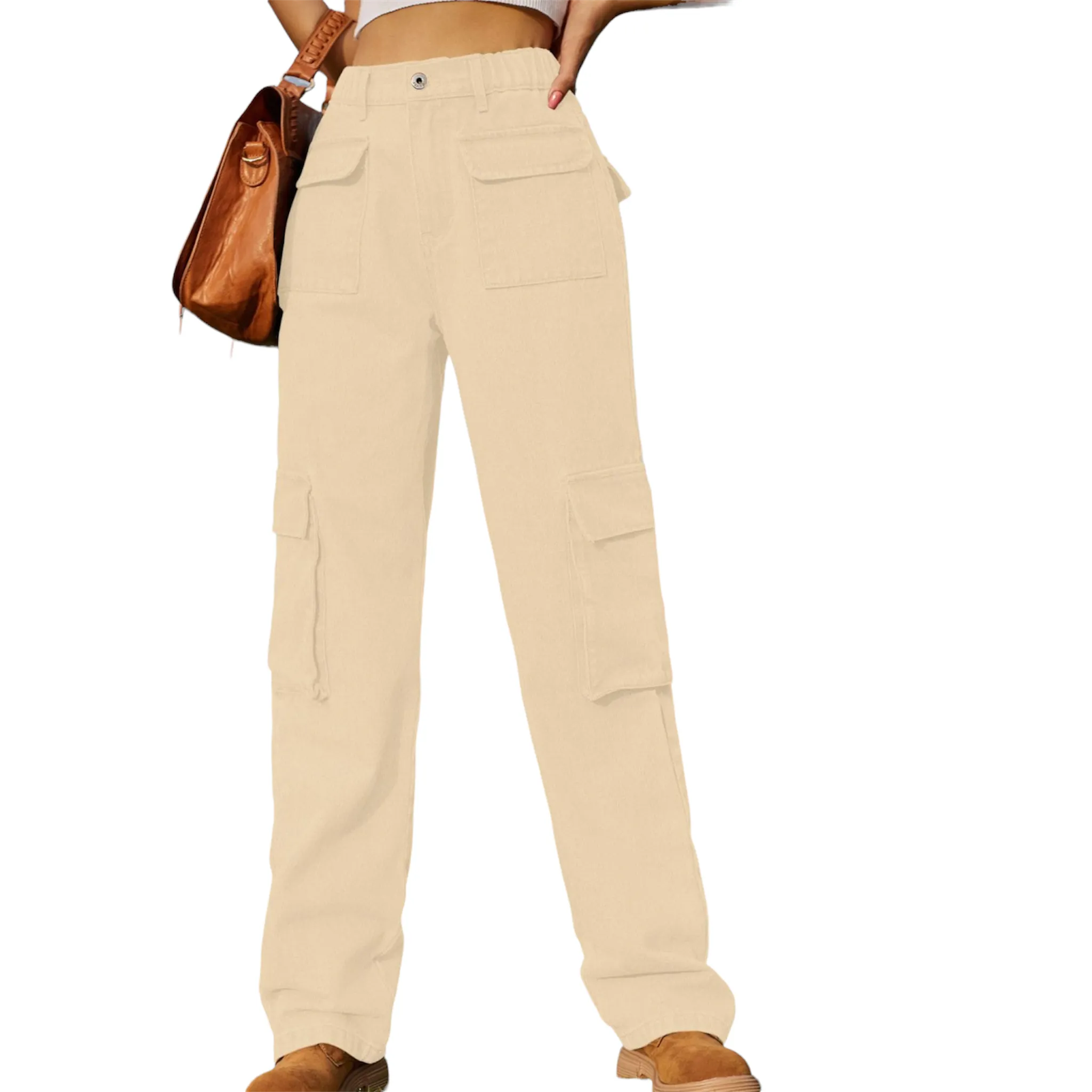 Versatile Workday Pocketed Jeans