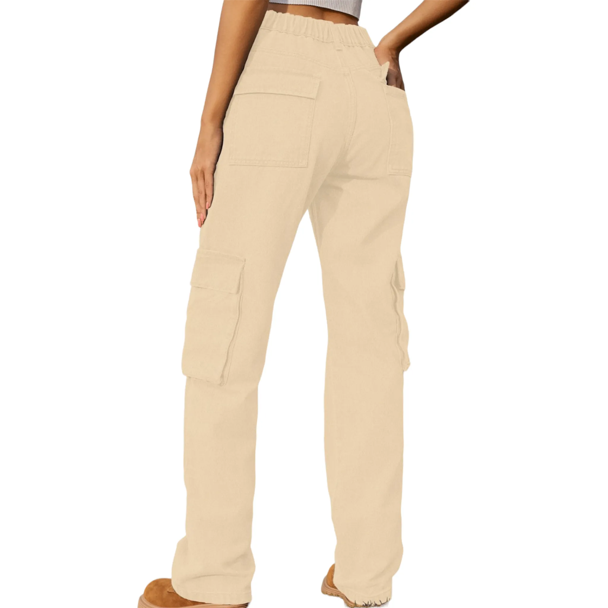 Versatile Workday Pocketed Jeans