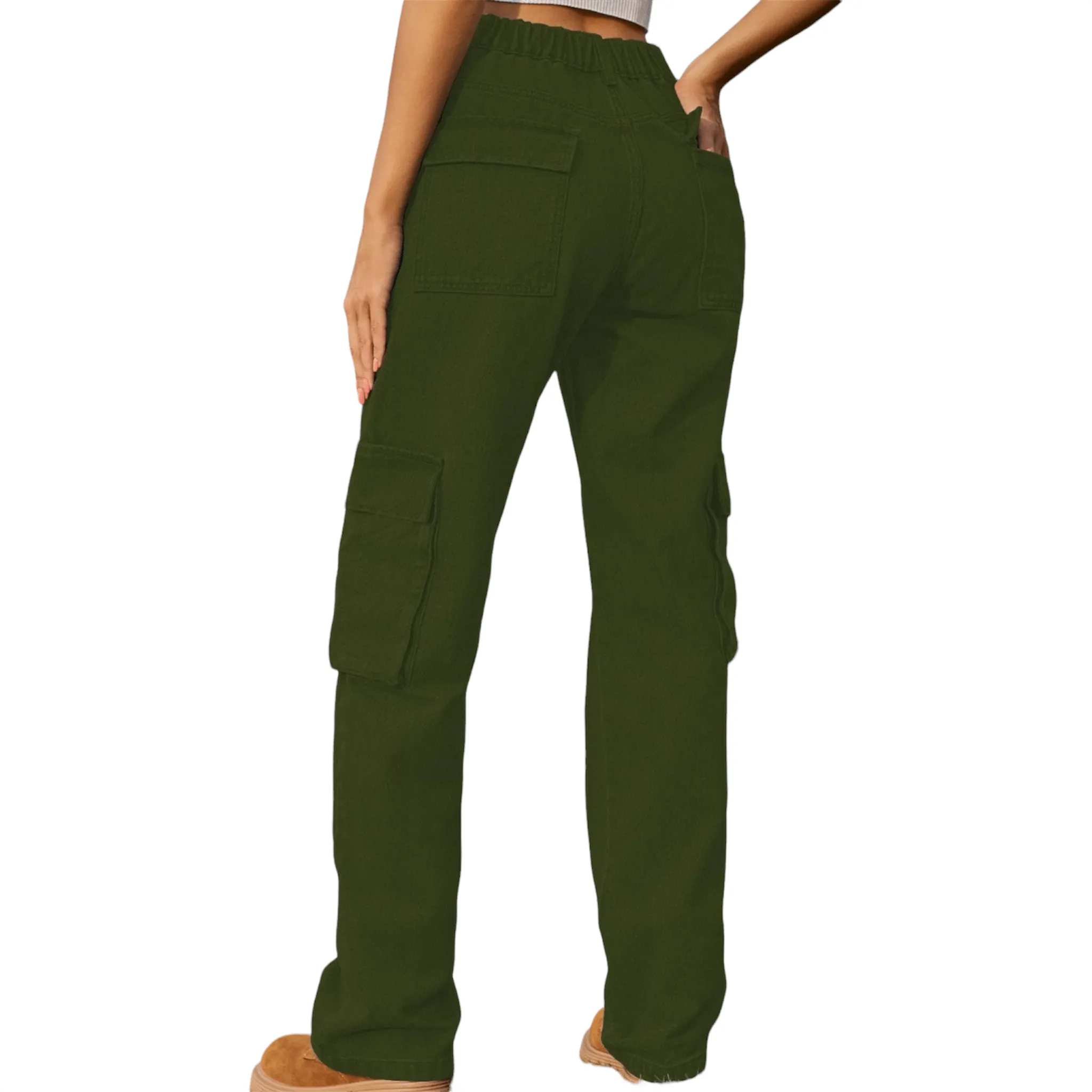 Versatile Workday Pocketed Jeans