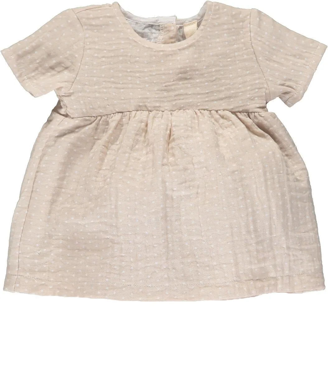 Vignette Cream Agnes Dress