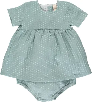 Vignette Green Agnes Dress