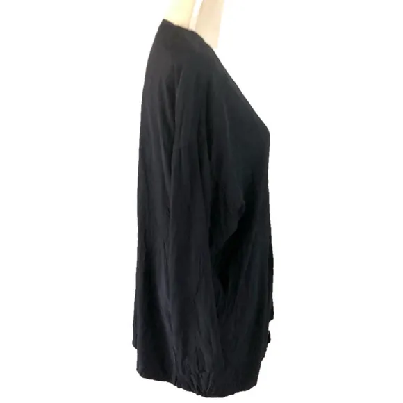 Vintage Lew Magram 90’s Black Jacket with Cream Lace  (one size, fits up to XL)