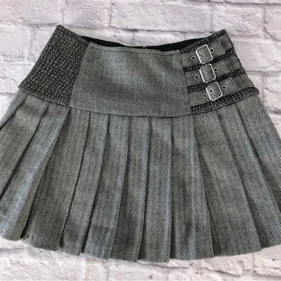 Vintage NWOT Moda Mini Kilt Skirt Y2K‎ RARE And HARD to FIND