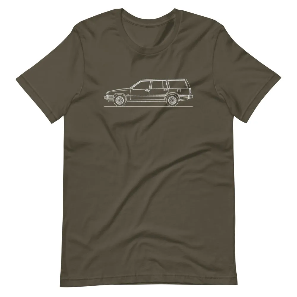 Volvo 940 Wagon Outline T-shirt
