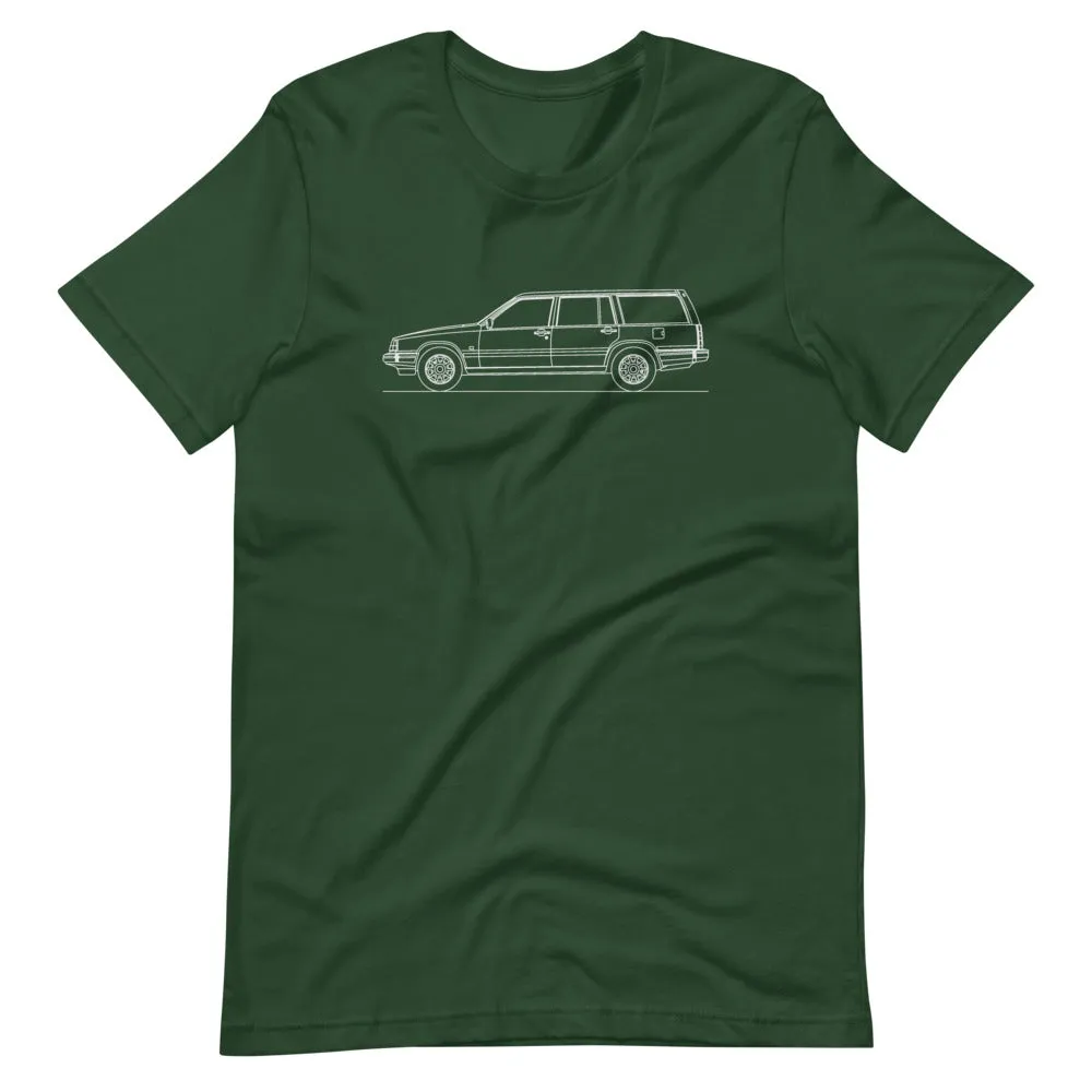 Volvo 940 Wagon Outline T-shirt