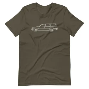 Volvo 940 Wagon Outline T-shirt