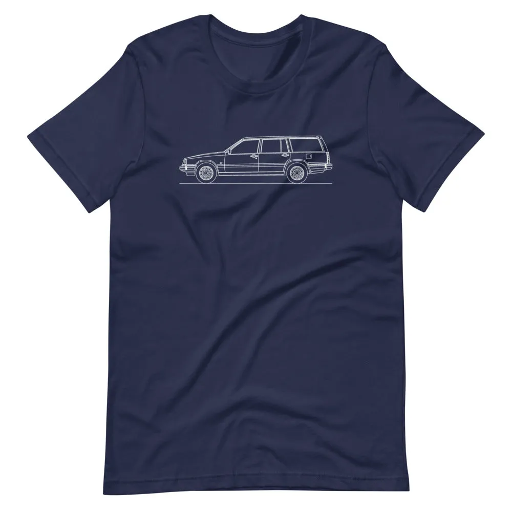 Volvo 940 Wagon Outline T-shirt