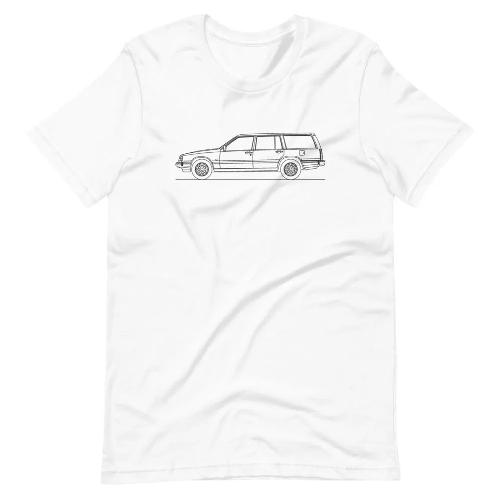 Volvo 940 Wagon Outline T-shirt