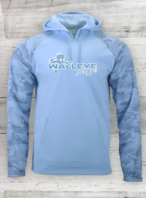 Walleye Tuff Tahoe Digi Hex Camo UPF 50 Hoodie - Walleye Hoodie - Fishing Hoodie
