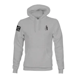 WARRIORS BLK HELMET HOODIE