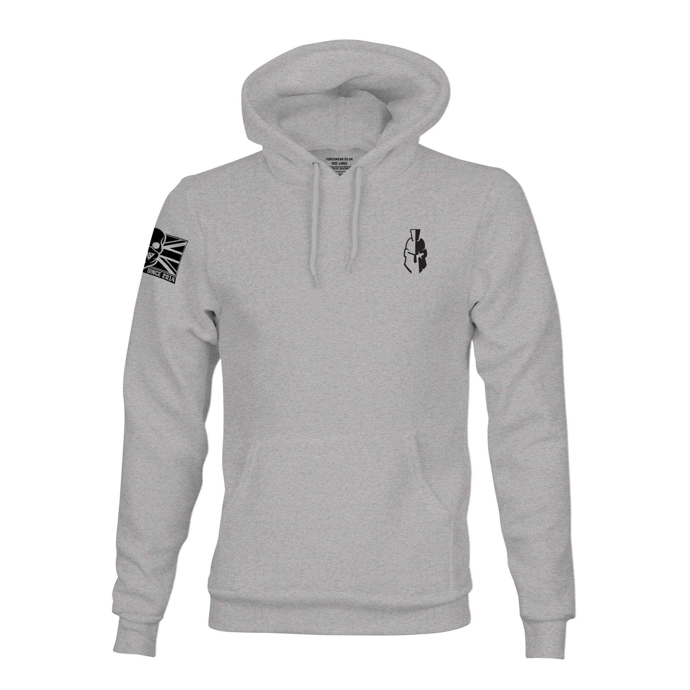 WARRIORS BLK HELMET HOODIE