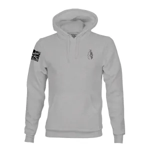 WARRIORS GREY HELMET HOODIE