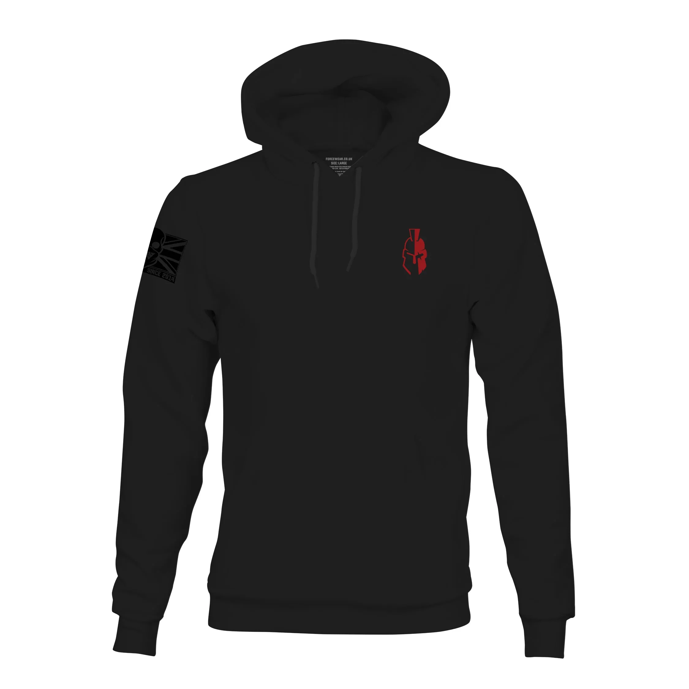 WARRIORS RED HELMET HOODIE
