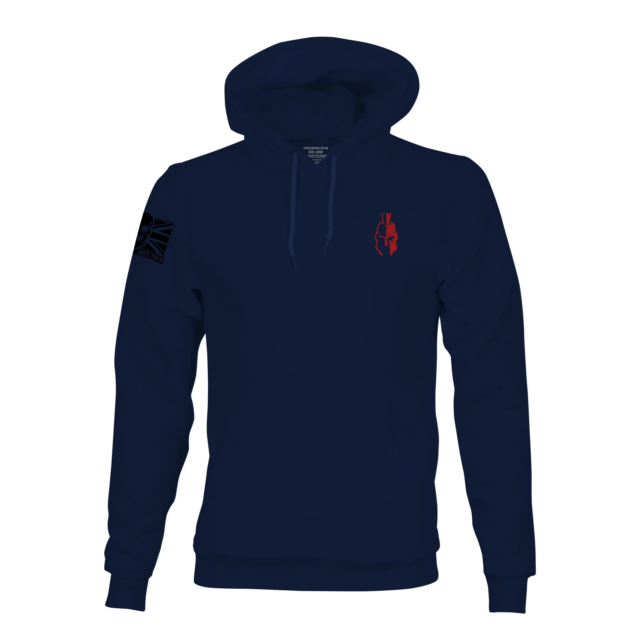 WARRIORS RED HELMET HOODIE