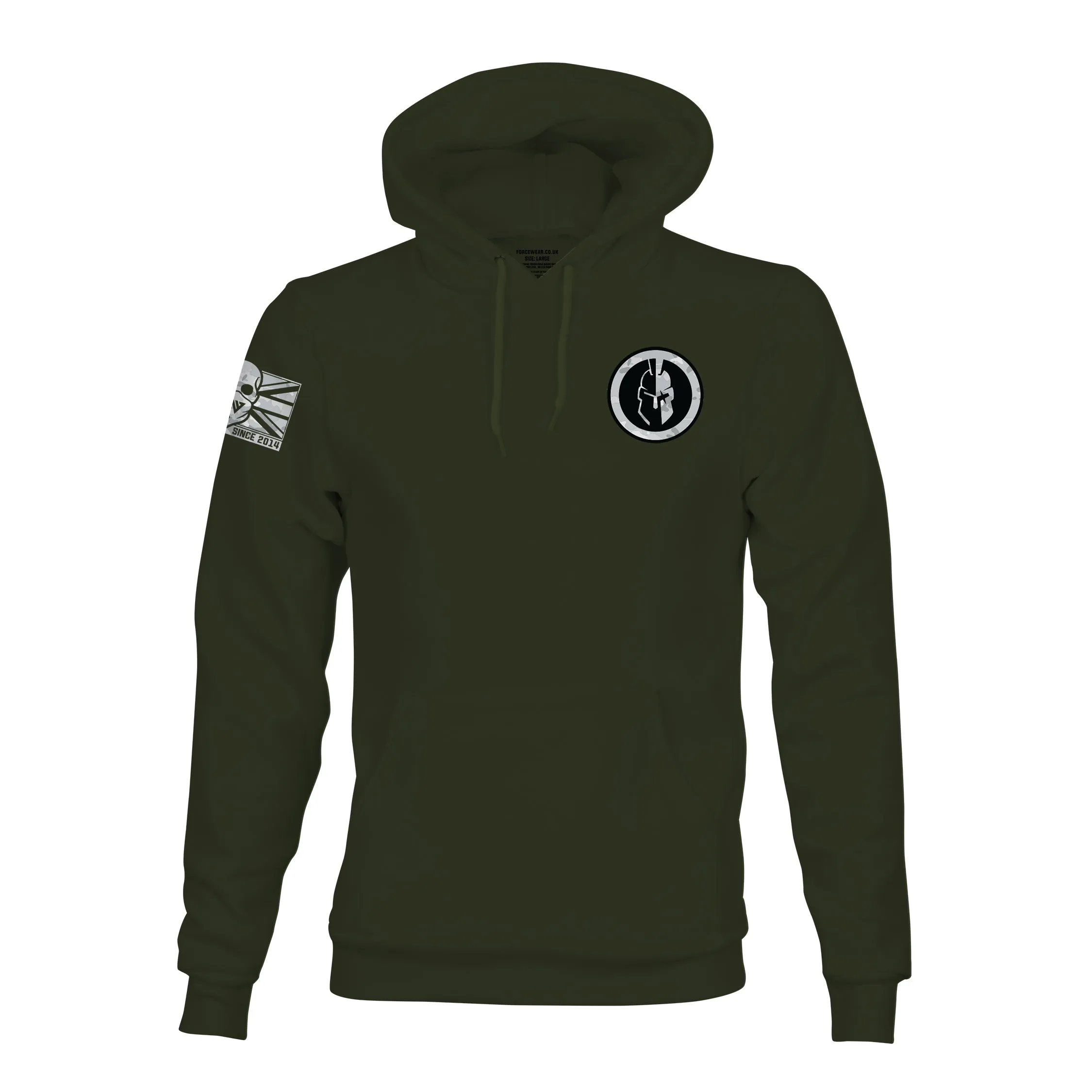WARRIORS WINTER CAM ROUNDEL HOODIE