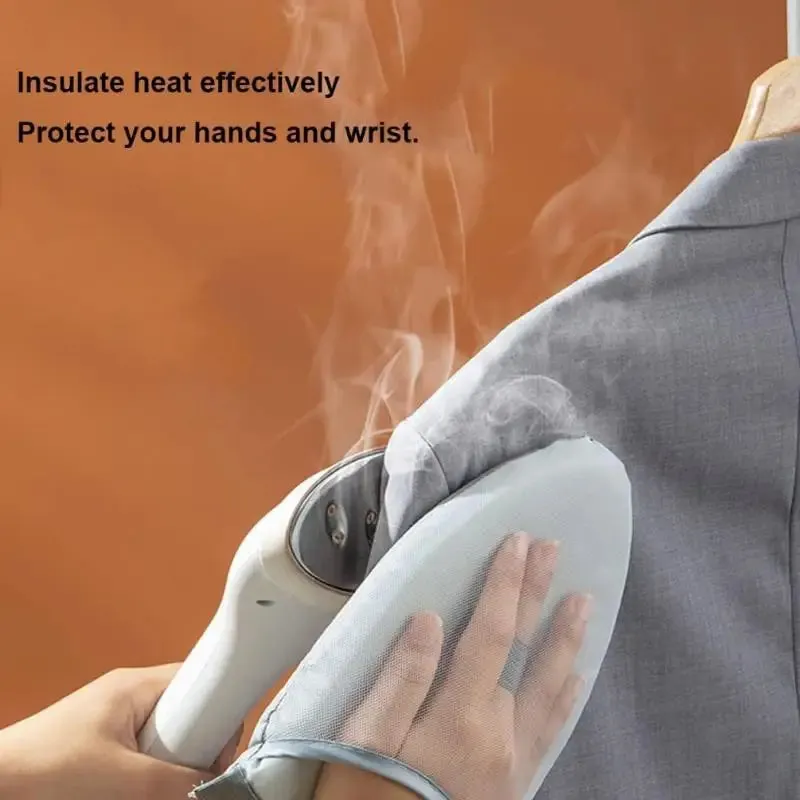 Washable Mini Ironing Board Gloves Anti-Scalding Iron Cover Padded Gloves Home/Travel Heat-Resistant For Use with Garment Steamer Ironing Accessories for Clothes
