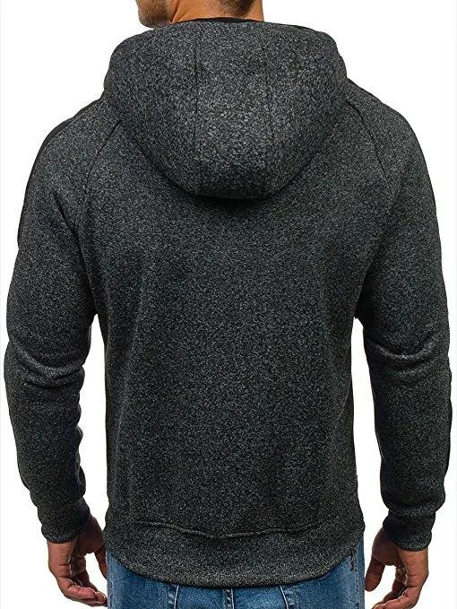 West Louis™ Hoodies Men Zipper Sweatshirt