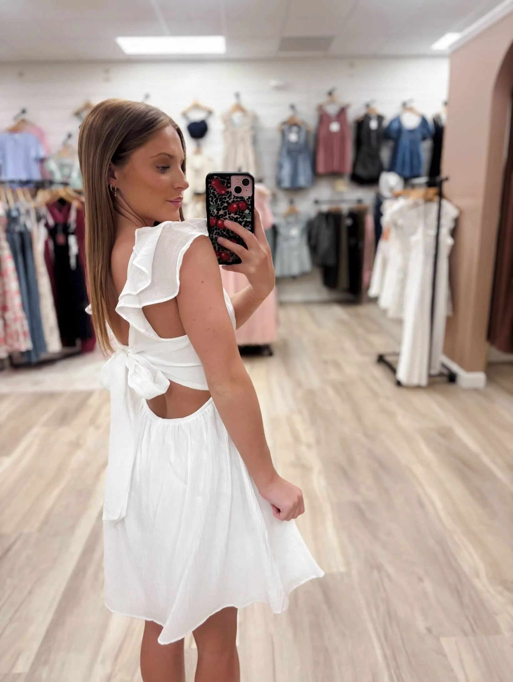Whimsy White Dress