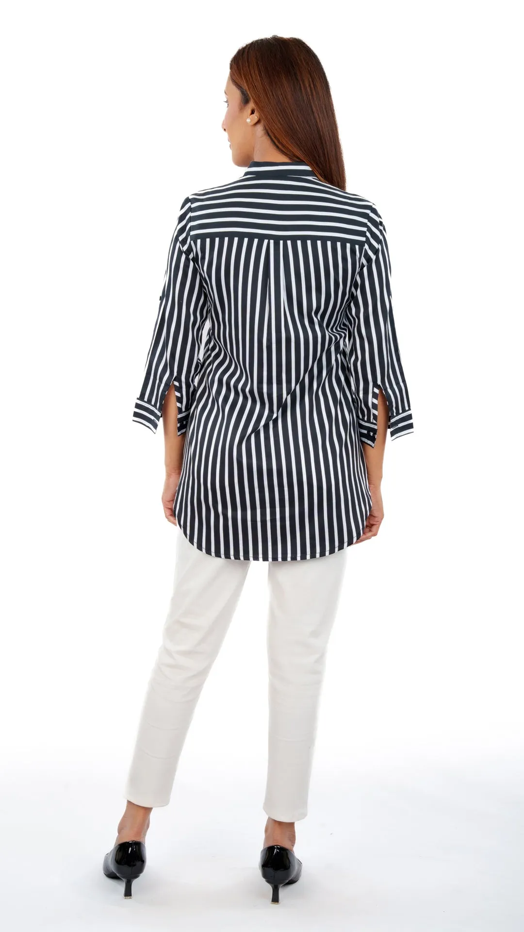 White Black Stripe