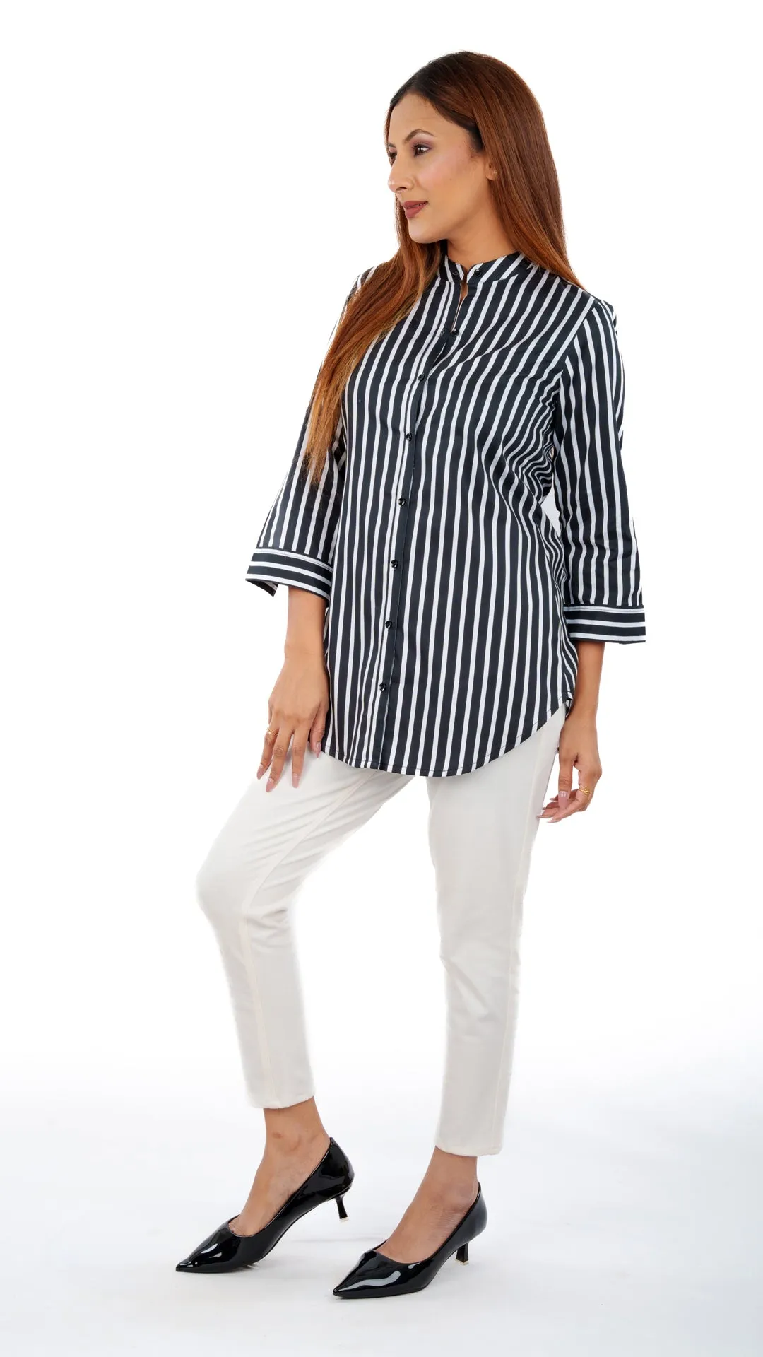White Black Stripe